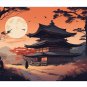 Japan scene moonlight (2) Pin