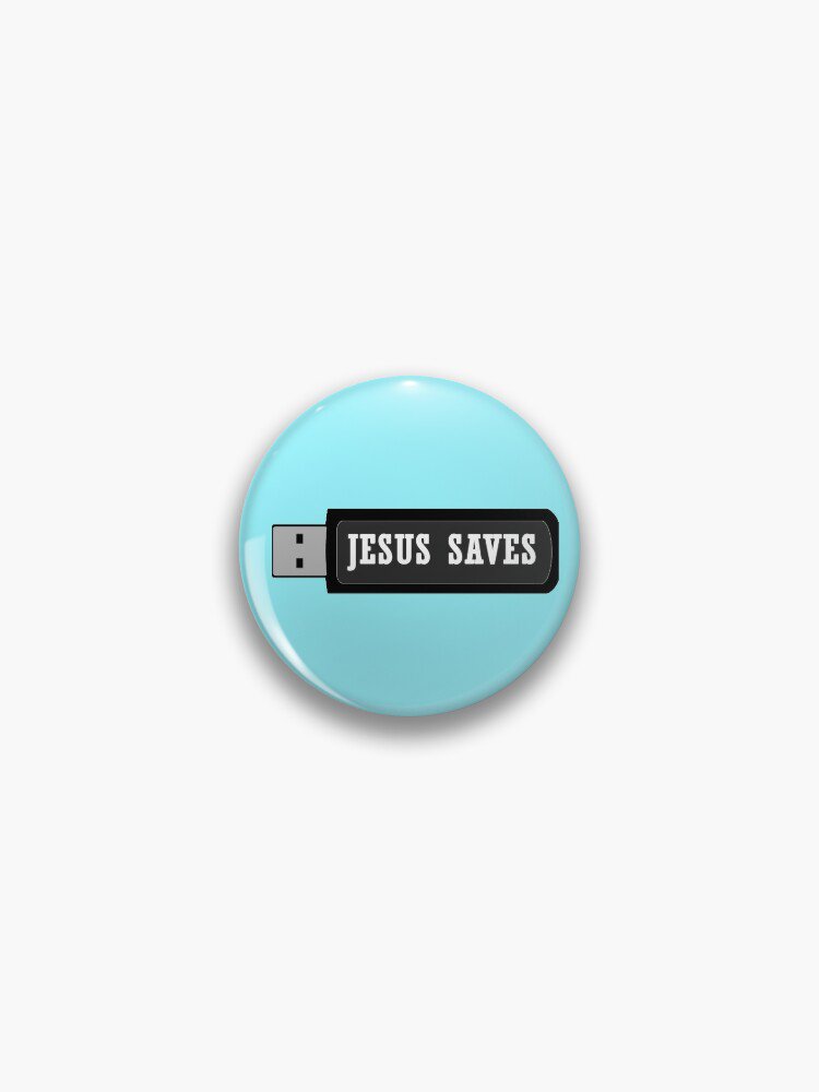 JESUS SAVES Pin