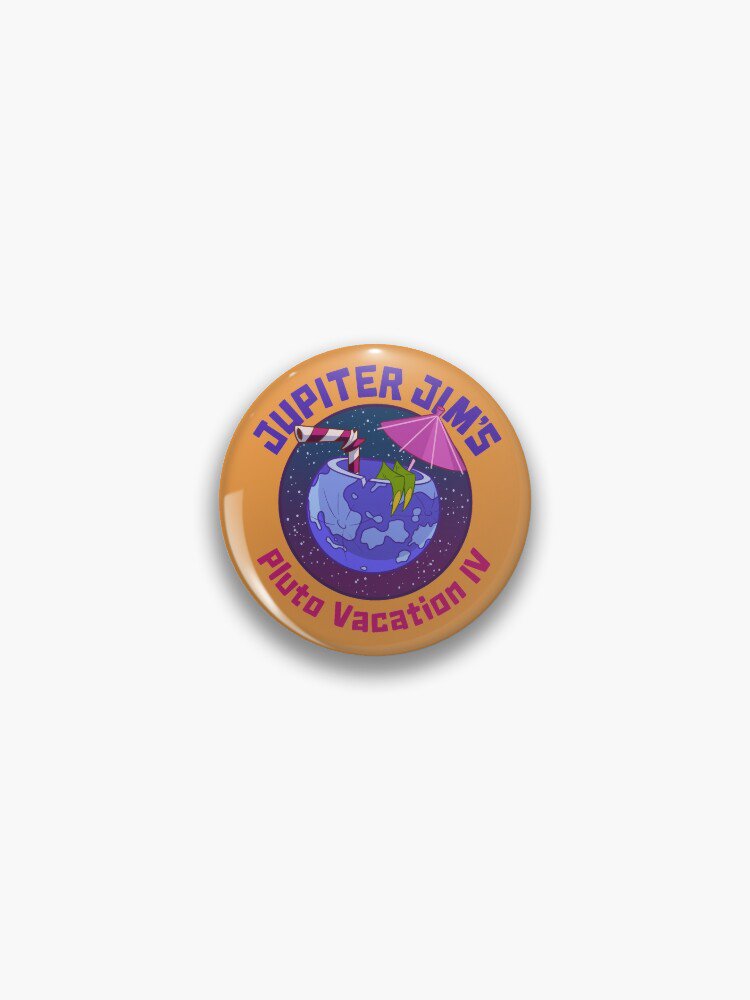 JJ Pluto Vacation IV Pin