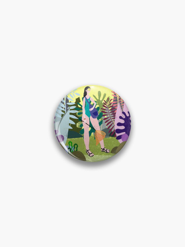 Jungle girl Pin