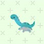Jurassic baby - dark Pin