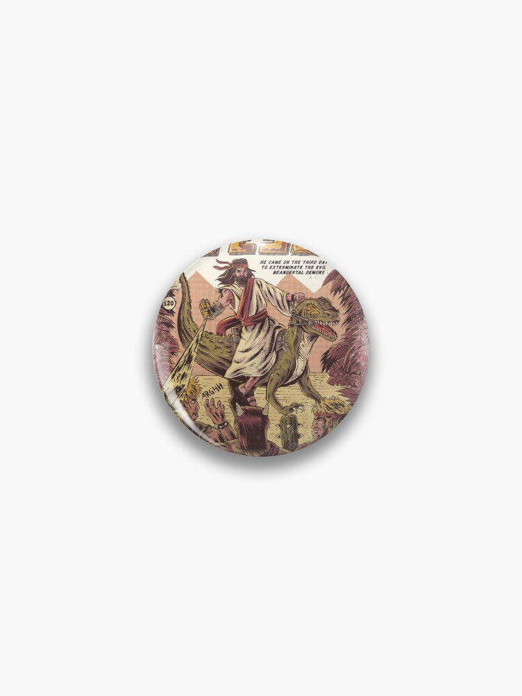JURASSIC JESUS Pin