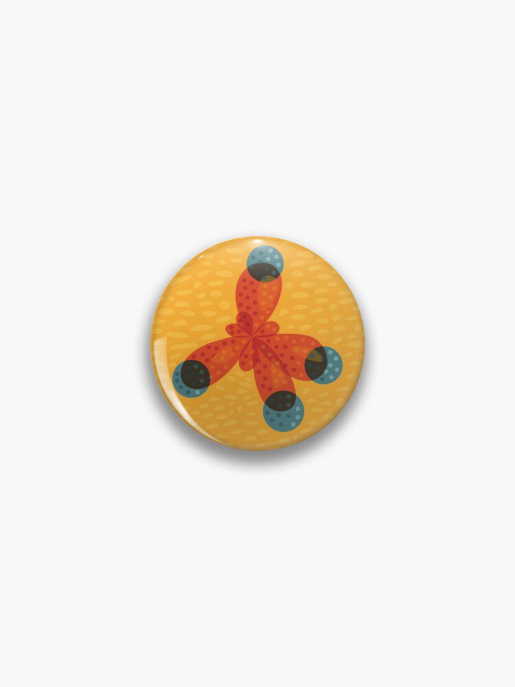 Just An Orange Methane Molecule Organic Chemistry Pin