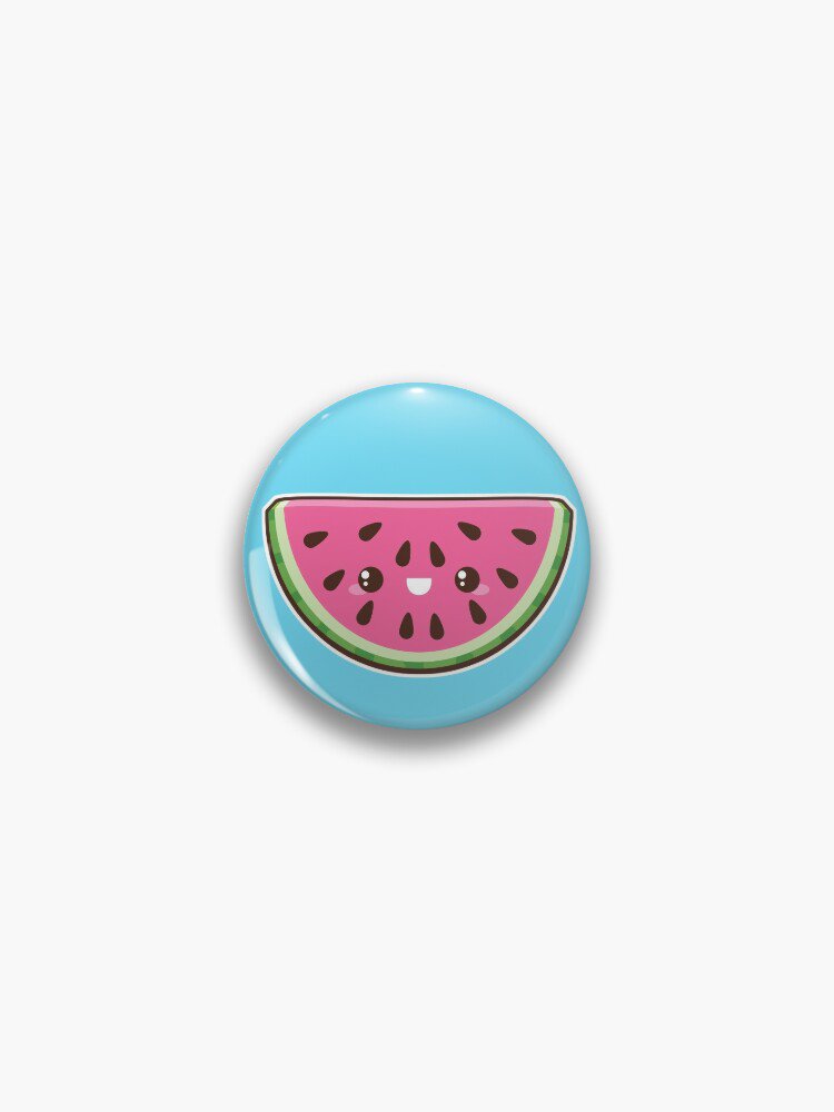 Kawaii Watermelon Slice Pin