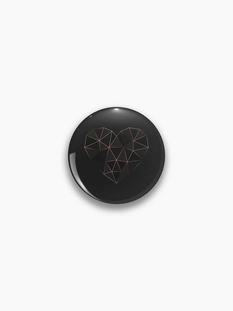 Kintsugi - Gold Rose Pin