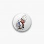 Kitsune Cat Tattoo Pin