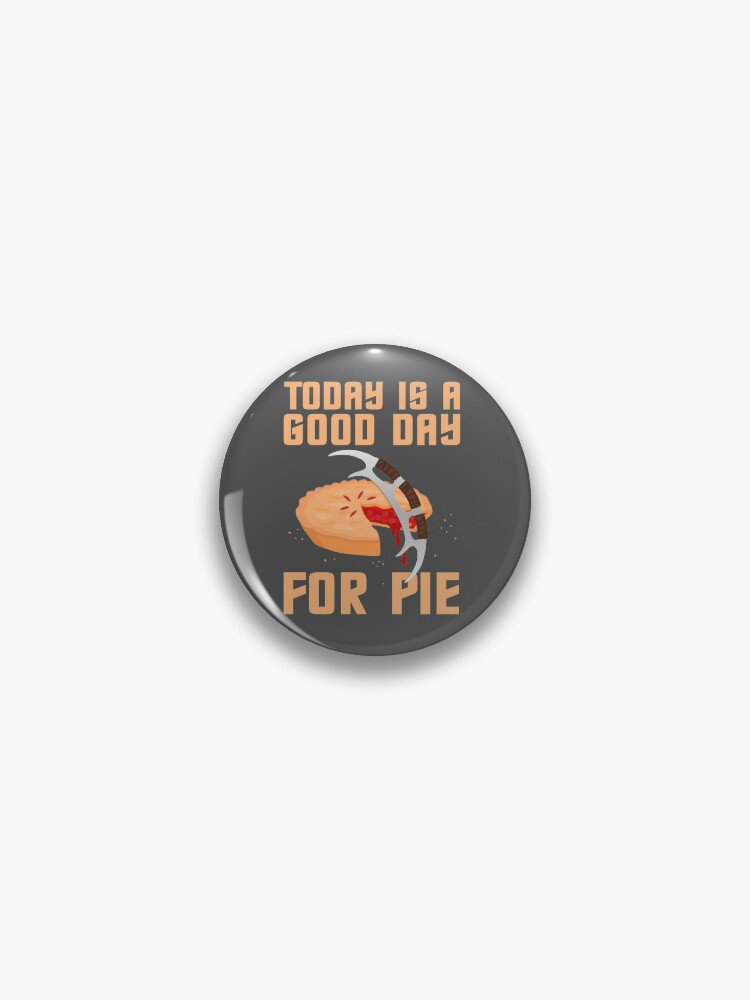 Klingon Pie Pin