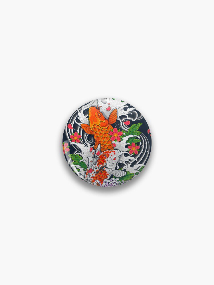 Koi Fish Pond  Pin