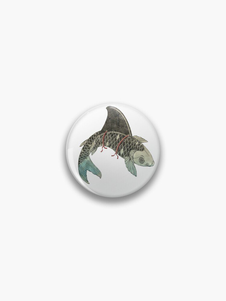 Koi Shark Fin Pin