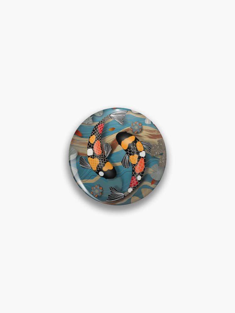 Koi Watergarden Pin