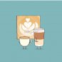 Latte art Pin