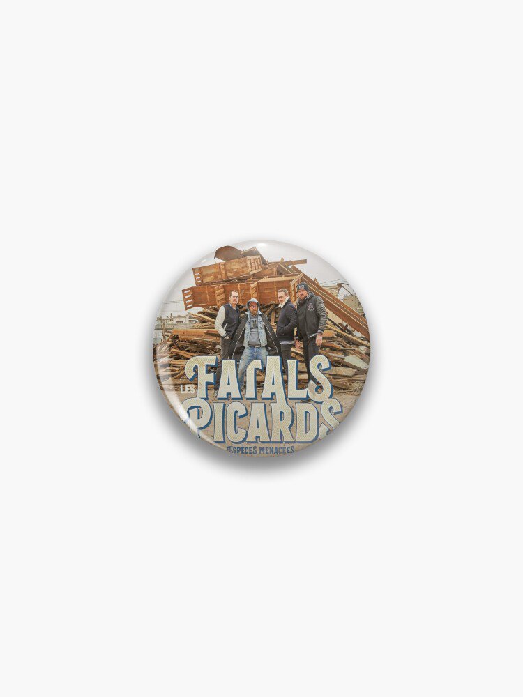Les Fatals Picards - Esp&Atilde;&uml;ces menac&Atilde;&copy;es album 2019 Pin