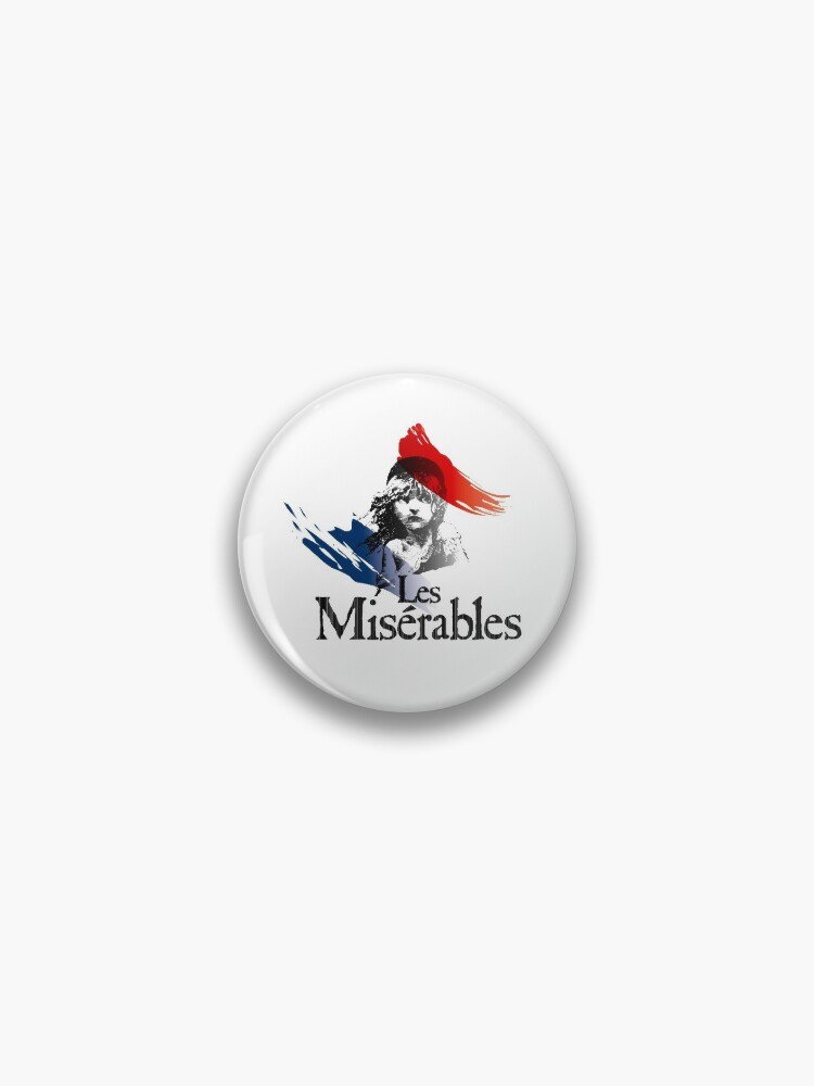 Les Miserables logo girl Pin