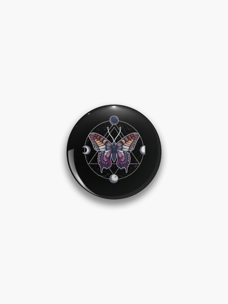 Lesbian Butterfly Pin