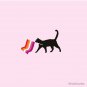 lesbian cat! Pin