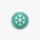 Let It Snow - Mint Pin