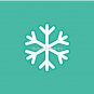 Let It Snow - Mint Pin