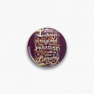 Library is Paradise Pin
