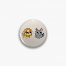 lion and chinzhilla Pin