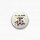little miss spends all day reading Pin