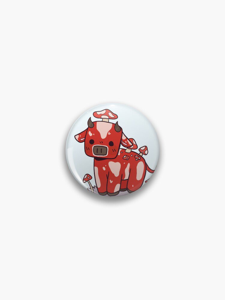 Little Mooshroom Pin