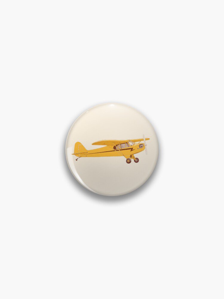 Little Yellow Plane Pin