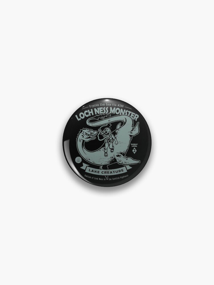 Lochness Monster - Cryptids Club Case file #200 Pin