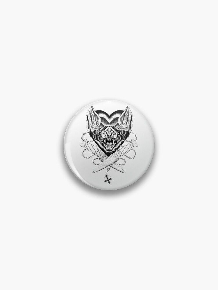Love Bats Pin