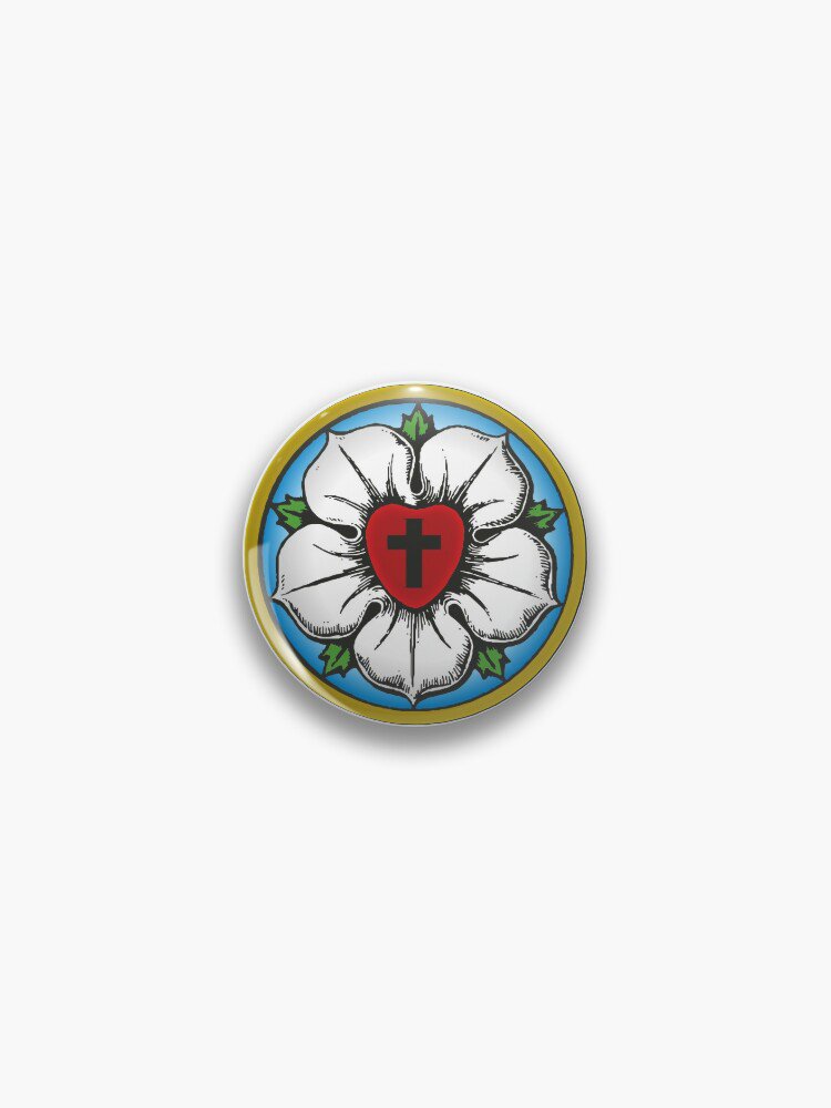 Luther Rose Pin