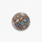 Machinery simulation genetic engineering design print Pin