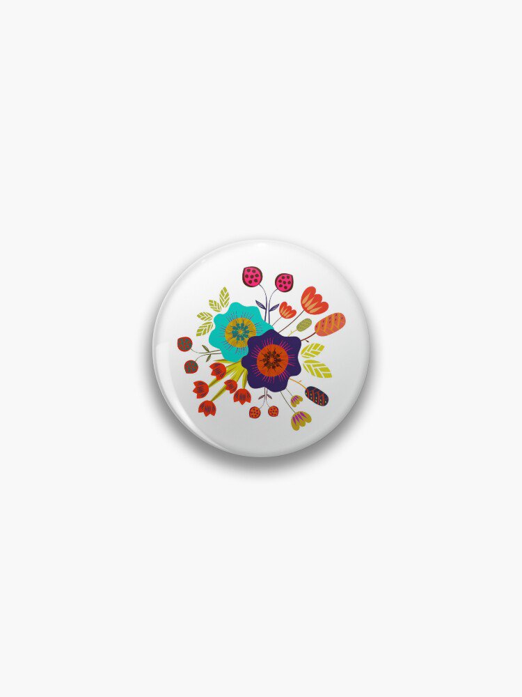 Magical night garden Pin