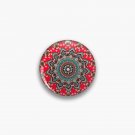 Mandala Christmas Pug Pin