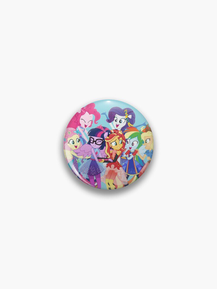 Mane 7 Pony Power Pin