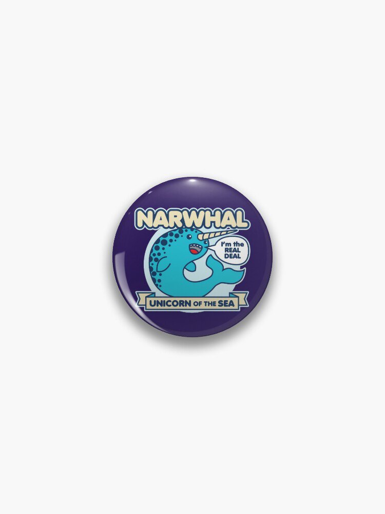 Narwhal Pin