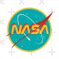 NASA RETRO Pin