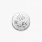 Nature Mushrooms Pin
