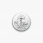 Nature Mushrooms Pin