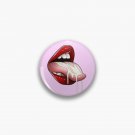 Naughty mouth Pin