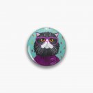 New Autumn Coat Cat Pin
