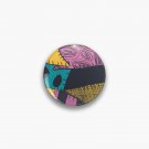 Nightmare Sewn Pattern Pin
