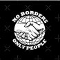 No Borders - Only People Pin
