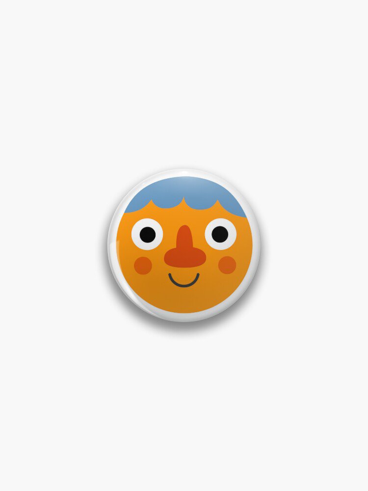 Noodle & Pals  Noodle Face Pin