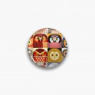 North American Owls Pin