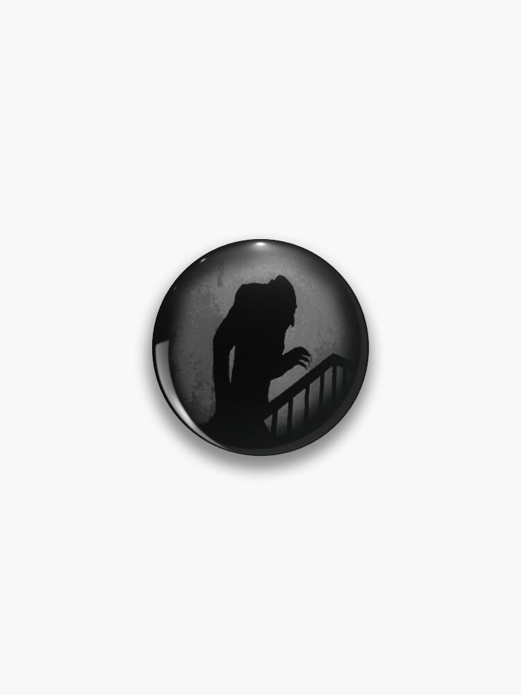 Nosferatu Silhouette Pin