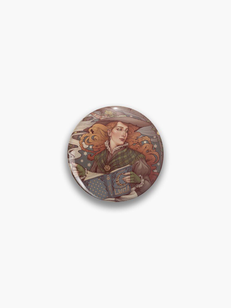 NOUVEAU FOLK WITCH Pin