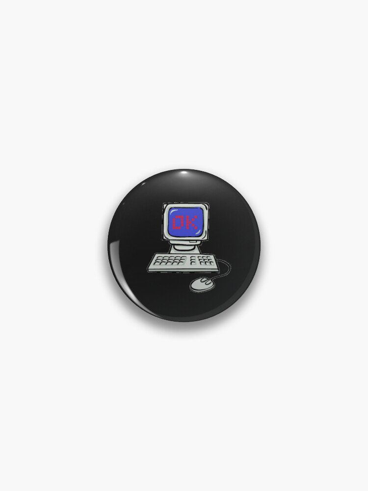 OK COMPUTER, radiohead inspired Pin