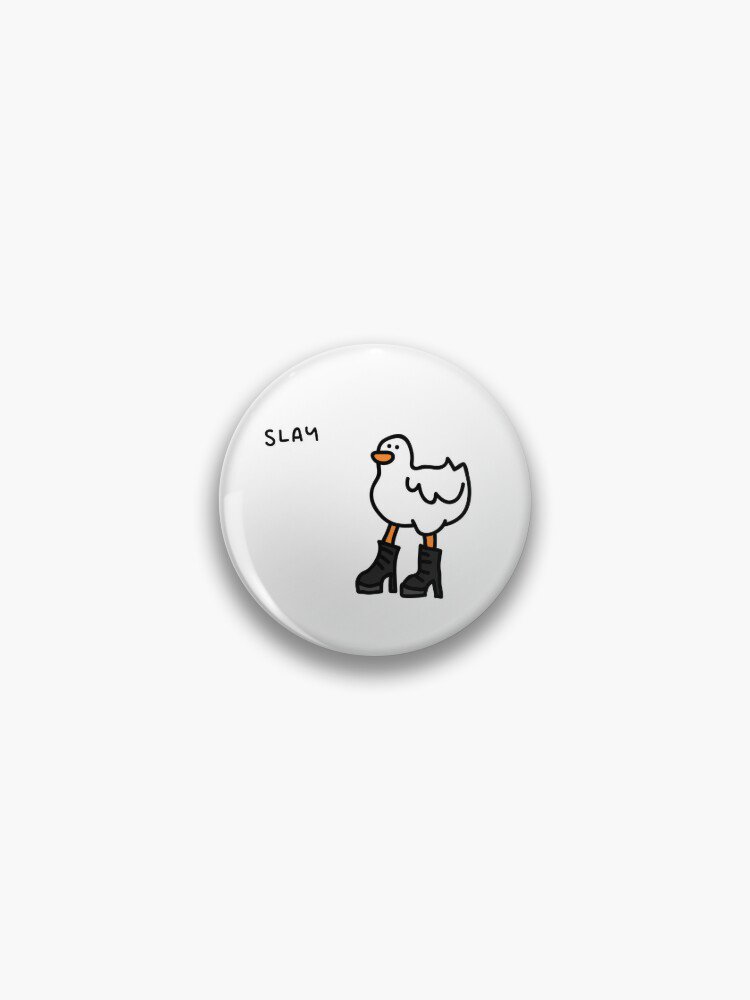 Oliver the duck slay Pin