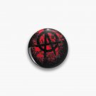 OPA Red Splatter Logo Pin