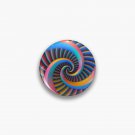 Opposing Spiral Pattern in 3-D Pin