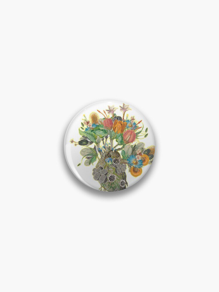 Organic Heart Pin